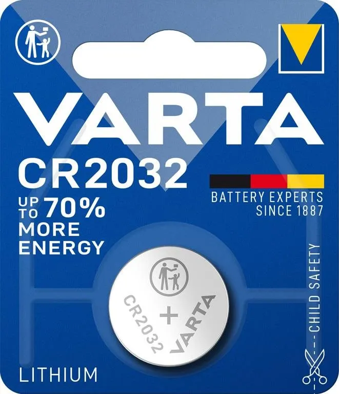 Gombíková batéria VARTA špeciálna lítiová batéria CR2032 1ks