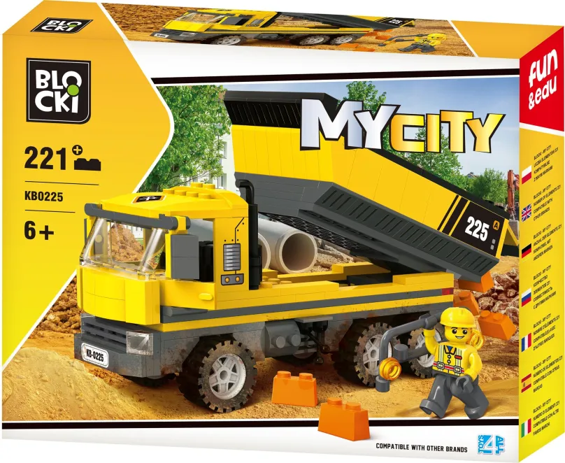 Stavebnica Blocki MyCity Dump truck