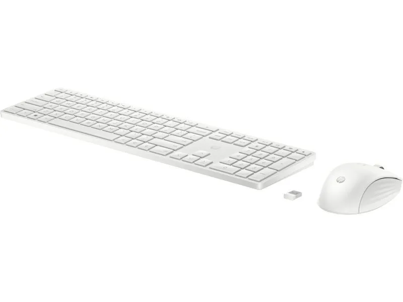 Set klávesnice a myši HP 650 Wireless Keyboard & Mouse White - SK/SK