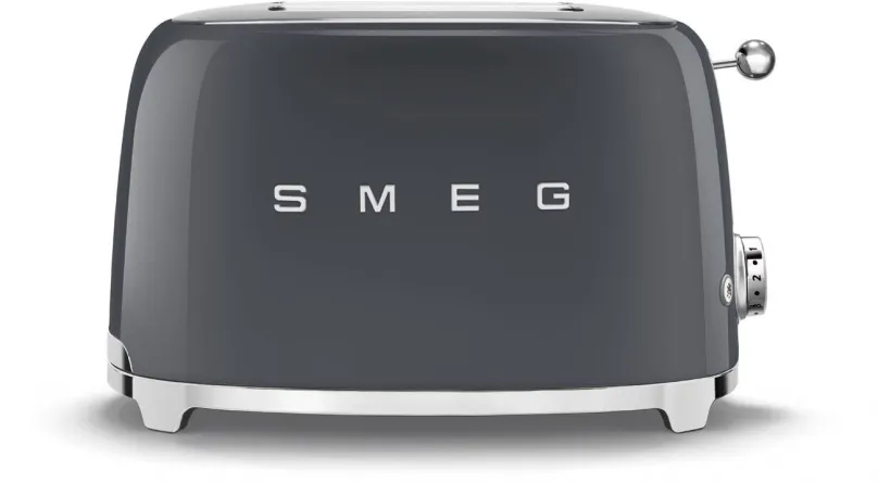 Hriankovač SMEG 50's Retro Style 2x2 sivý 950W
