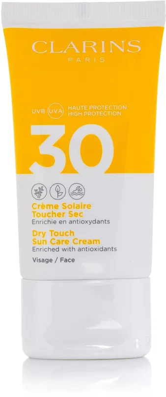 Opaľovací krém CLARINS Dry Touch Sun Care Cream SPF30 50 ml