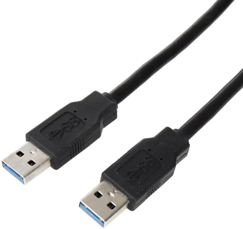 Kábel OEM USB 3.0 prepojovací AA čierny, 3m