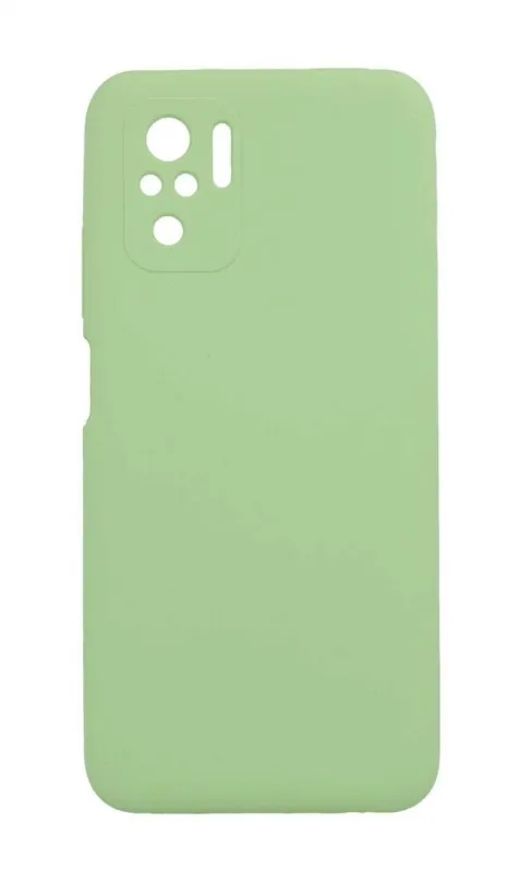 Puzdro na mobil TopQ Kryt Essential Xiaomi Redmi Note 10 bledo zelený 92333