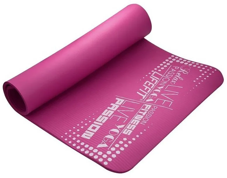 Podložka na cvičenie Lifefit Yoga Mat Exkluzív bordó