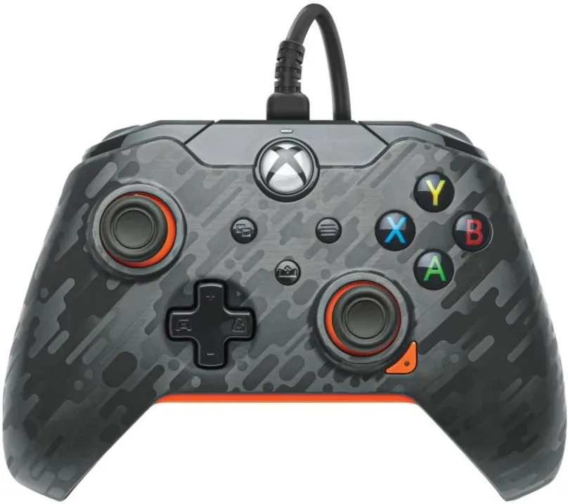 Gamepad PDP Wired Controller - Atomic Carbon - Xbox, pre PC, Xbox Series X|S a Xbox One, k