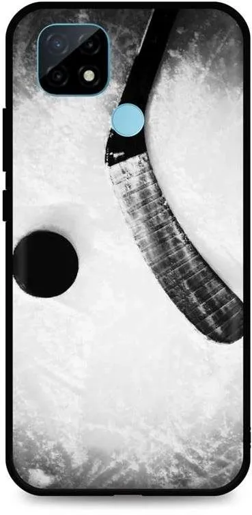 Kryt na mobil TopQ Realme C21 silikón Hockey 61691