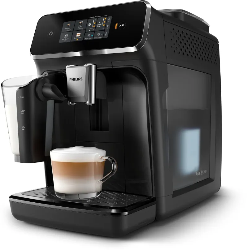 Automatický kávovar Philips Series 2300 LatteGo EP2331/10, s mlynčekom s kapacitou 275 g,
