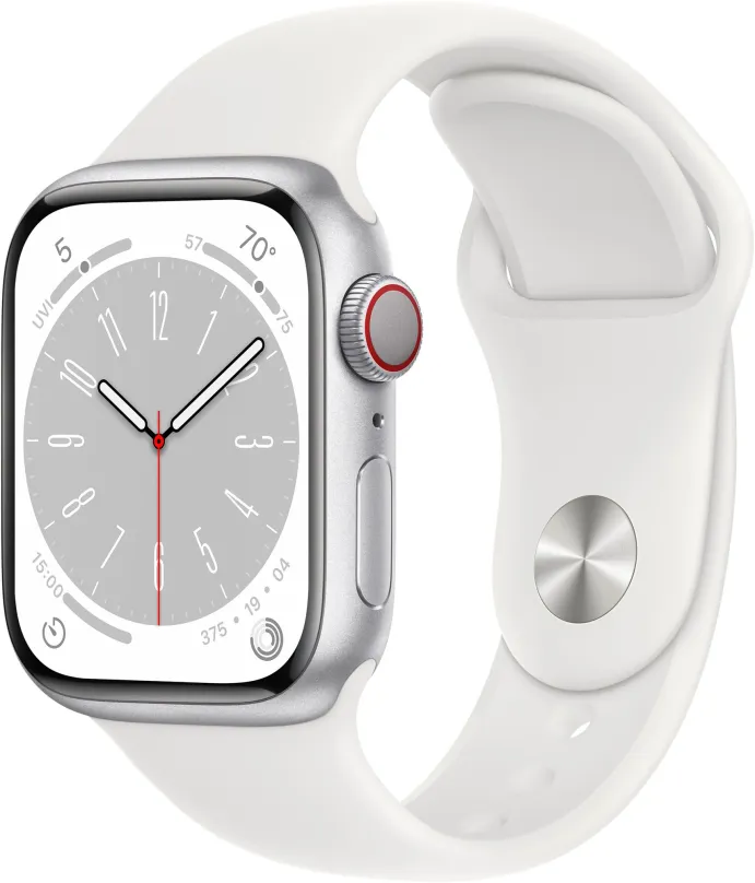 Chytré hodinky Apple Watch Series 8 41mm Cellular so športovým remienkom