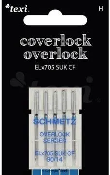 Ihla Ihly pre overlocky/coverlocky Texi over/cover ELx705 SUK CF 5×90