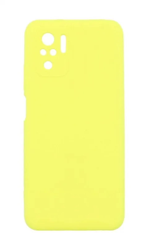 Kryt na mobil TopQ Kryt Essential Xiaomi Redmi Note 10S žltý 92701
