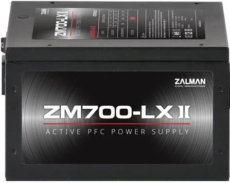 Počítačový zdroj Zalman ZM700-LX II, 700W, ATX, účinnosť 85%, 4 ks PCIe (8-pin/6+2-pin),