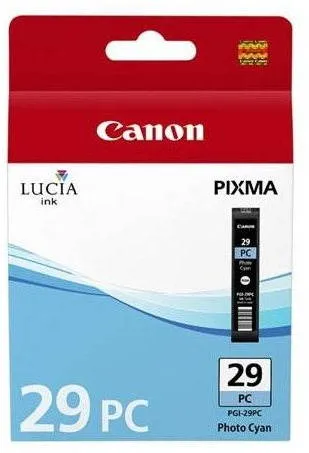 Cartridge Canon PGI-29PC azúrová
