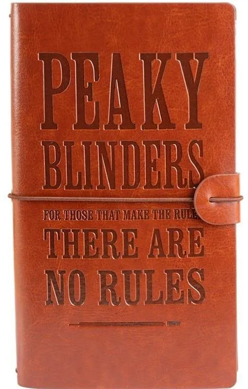 Zápisník Peaky Blinders - There Are No Rules - cestovný zápisník