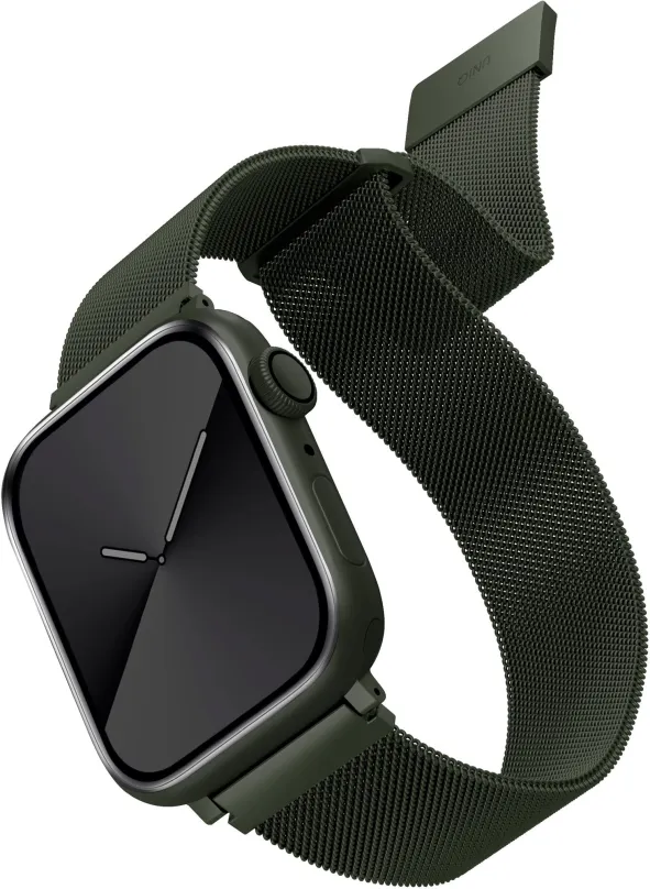 Remienok Uniq Dante remienok pre Apple Watch 42/44/45/Ultra 49mm zelený