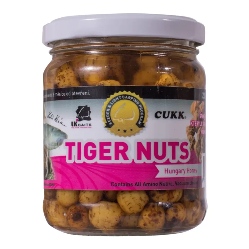 LK Baits Tigrie orechy Tiger Nuts Hungary Honey 220ml