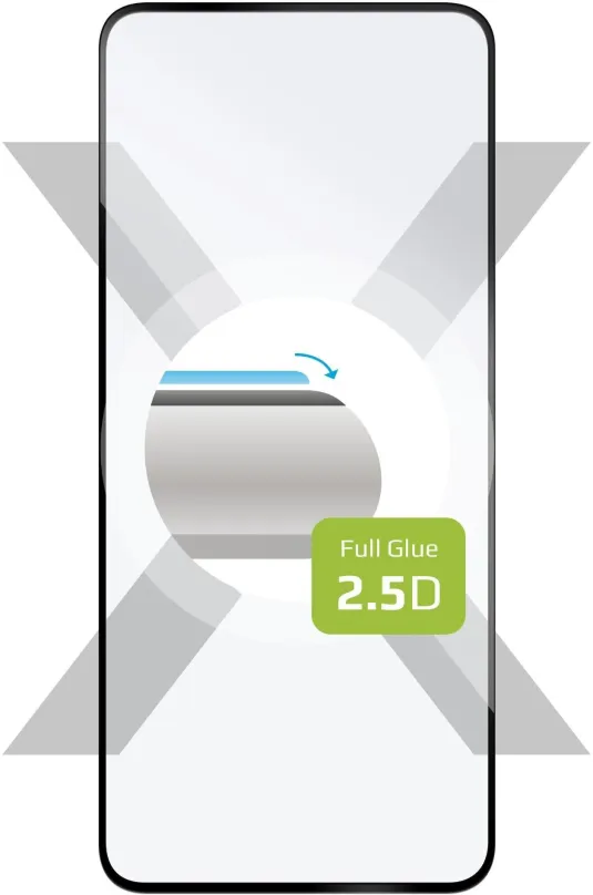 Ochranné sklo FIXED FullGlue-Cover pre Xiaomi Redmi 10 (2022) čierne