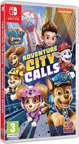 Hra na konzole Tlapková Patrola: Adventure City Calls - Nintendo Switch