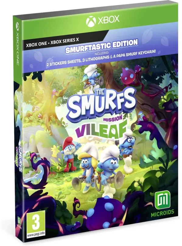 Hra na konzole Šmolkovia: Misia Zlobyl - Smurftastic Edition - Xbox