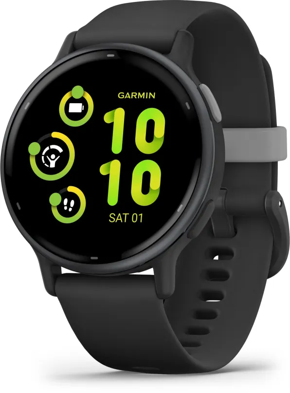 Chytré hodinky Garmin Vívoactive 5 Slate/Black Band