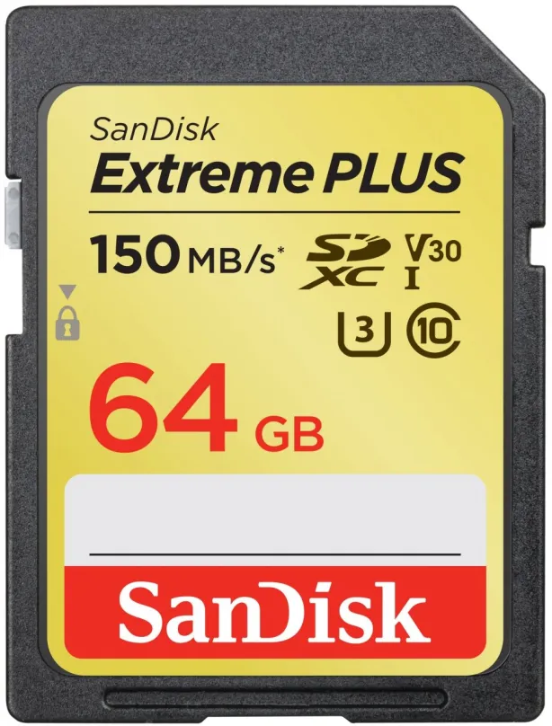 Pamäťová karta SanDisk SDXC 64GB Extreme Plus