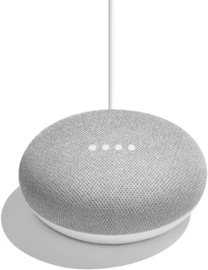 Hlasový asistent Google Home Mini Chalk, Google Assistant, podporovaný OS: Android a iOS,