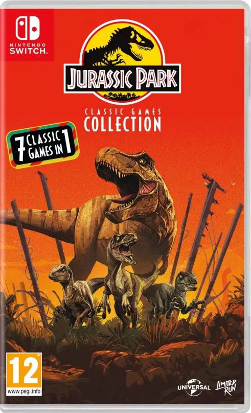 Hra na konzole Jurassic Park Classic Games Collection - Nintentdo Switch