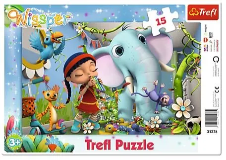 TREFL Puzzle Wissper: Melódia priateľstva 15 dielikov