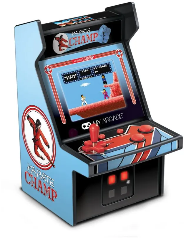 Arkádový automat My Arcade Karate Champ Micro Player, v do ruky a retro prevedenie,, je