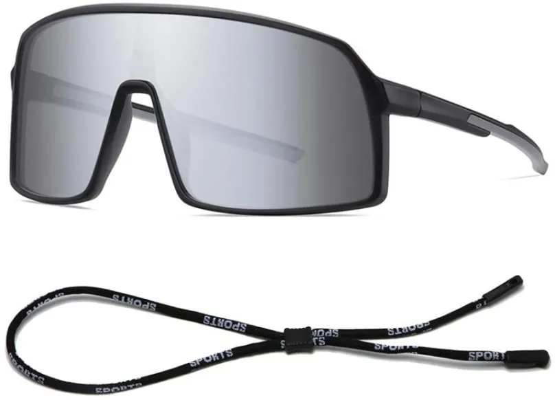 Slnečné okuliare VeyRey Polarizačné okuliare športové Usayo čierno-šedé