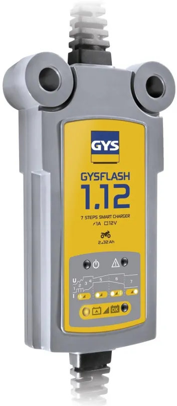 Nabíjačka autobatérií GYS Gysflash 1.12 s funkciou CAN-BUS 12 V, 1 A, 32 Ah