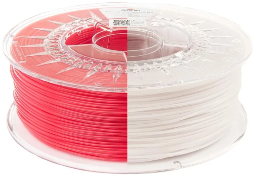 Filament Filament Spectrum PLA 1.75mm Thermoactive Red 1kg, materiál PLA meniaci farbu (Co