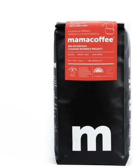 Káva mamacoffee Bio Nicaragua Coassan women's project 1000 g