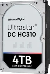 Western Digital (HGST) Ultrastar DC HC310/7K6 3.5in 4TB 256MB SATA 512n