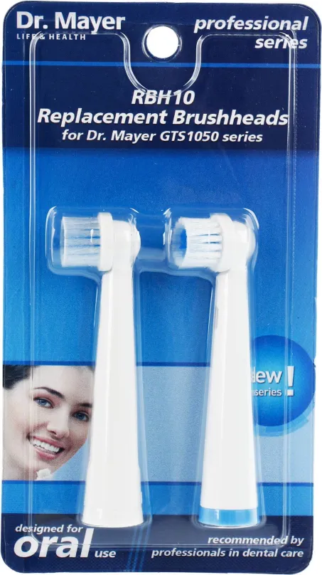 Náhradná hlavica k zubnej kefke Dr. Mayer RBH10 náhradná hlavica pre GTS1050 - 2 ks