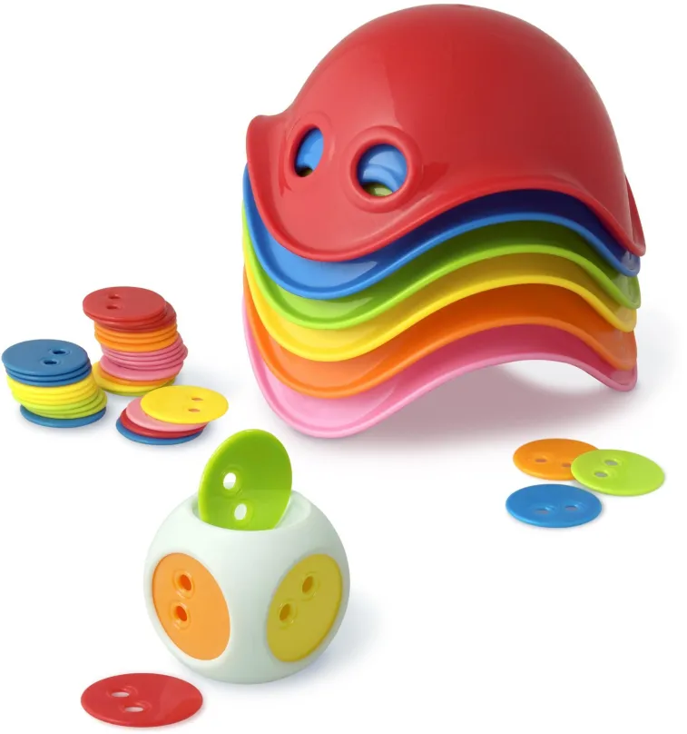 Kreatívna hračka BILIBO plastová multifunkčná škrupina game box