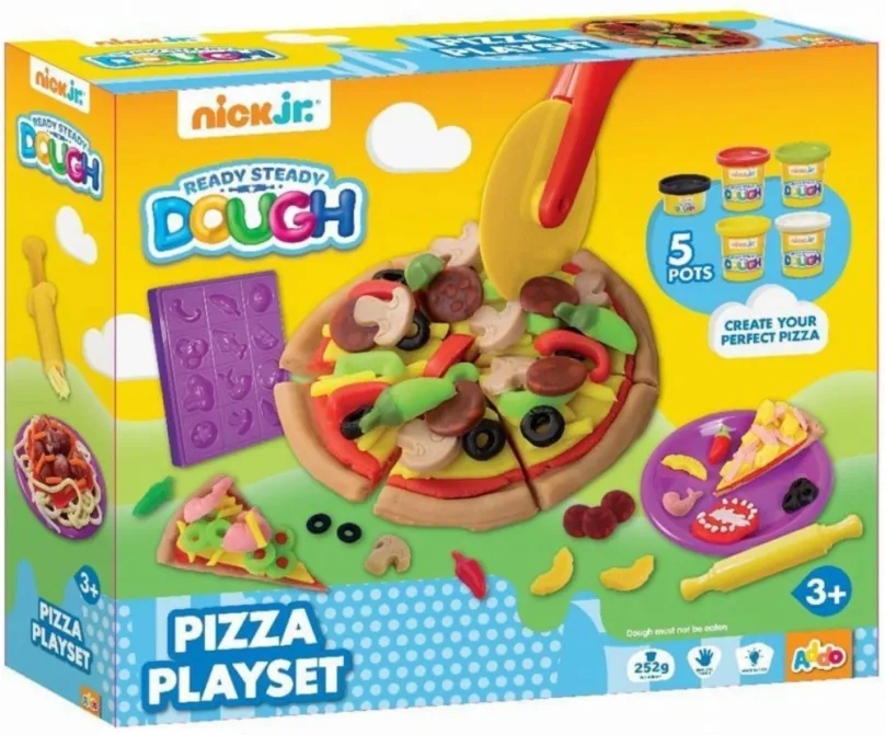 Modelovacia hmota Addo Modelína Pizza hrací set