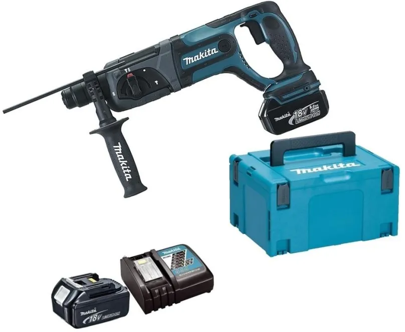 Kombinované kladivo Makita DHR241RTJ 18V 2x5Ah