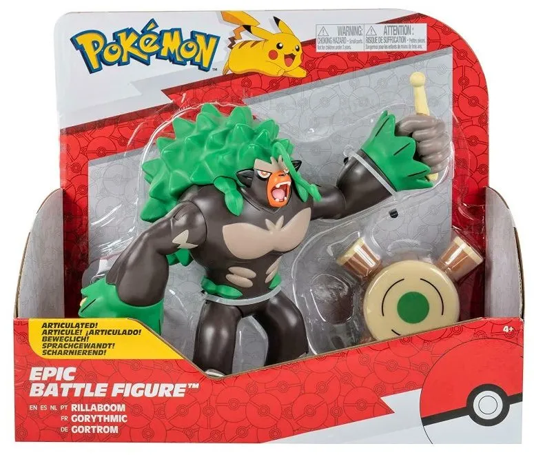 Pokémon Epic Battle figúrka Rillaboom