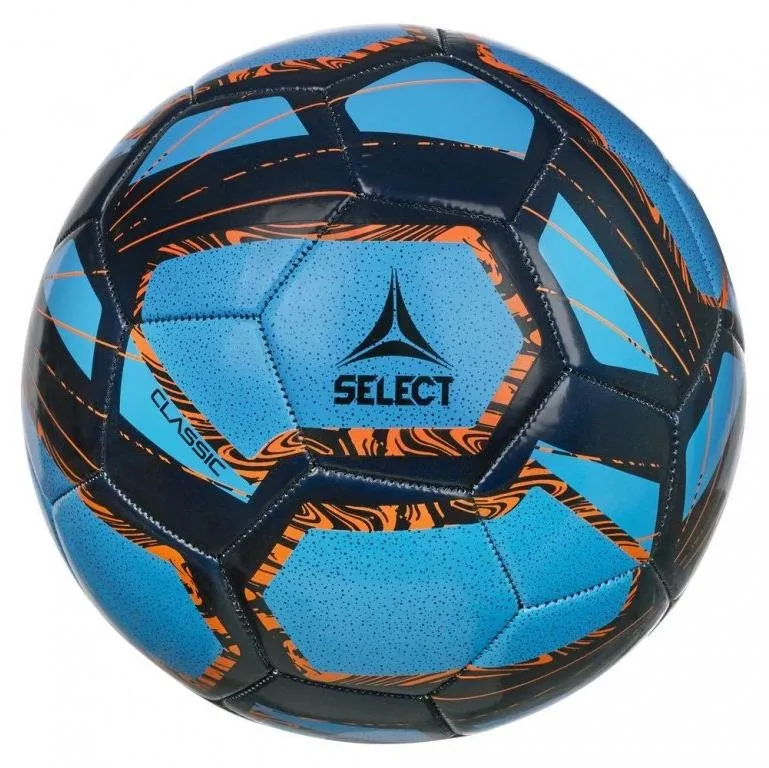 Futbalová lopta SELECT FB Classic 21/22, modrá, veľ. 4