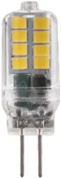 LED žiarovka SMD LED Capsule číra 2W/G4/12V AC-DC/6000K/200Lm/360°