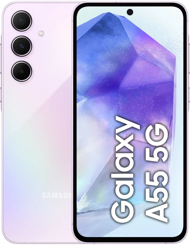 Mobilný telefón Samsung Galaxy A55 5G 8GB/128GB fialová
