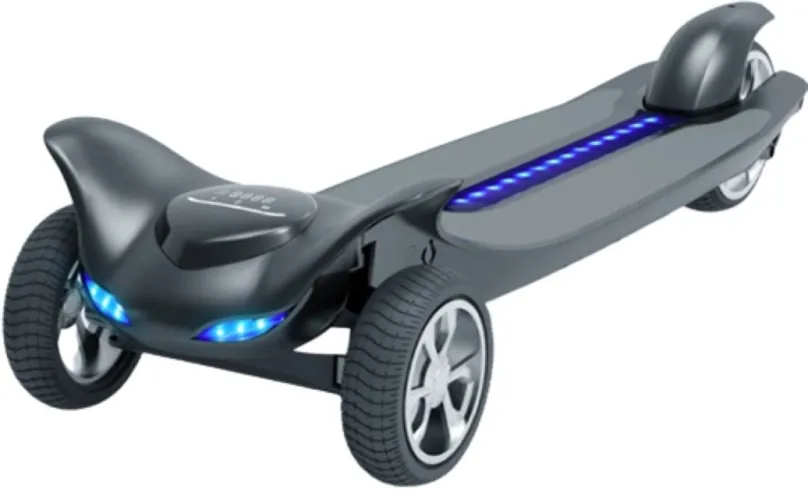 Elektro longboard Tomoloo H3, maximálny dojazd 17,7 km, maximálna rýchlosť 25 km/h, výkon