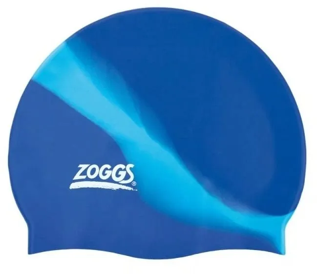 Plavecká čiapka Zoggs SILICONE MULTI COLOR svetlo modrá