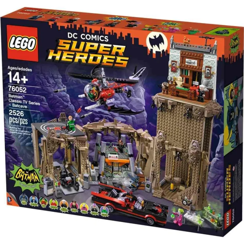 LEGO® Super Heroes 76052 Batmanova jaskyňa (Batman Classic TV series)