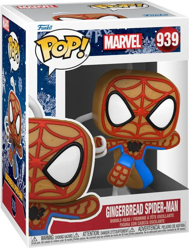 Funko POP Marvel: Holiday-Spider-Man