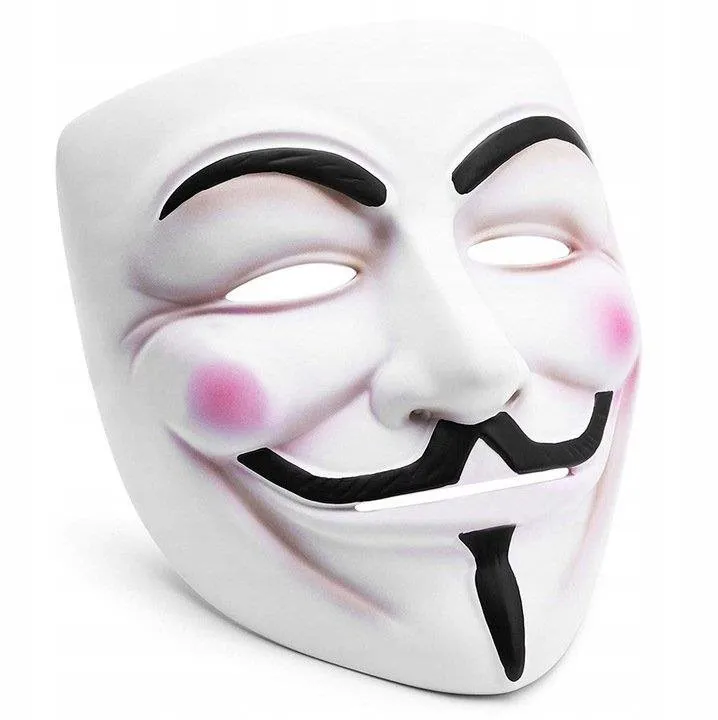 Doplnok ku kostýmu Verk Maska Anonymous