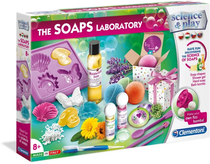 Výroba mydiel pre deti Mydlové laboratórium