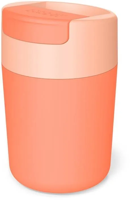 JOSEPH JOSEPH Hrnček cestovný s hygienickým uzáverom Sipp Travel Mug 81123, 340ml, koralový