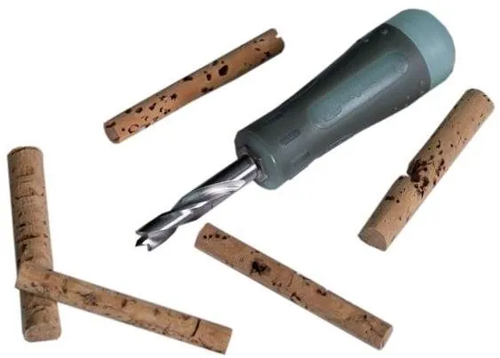 RidgeMonkey Vrtáčik a korkové tyčinky Combi Bait Drill & Cork Sticks