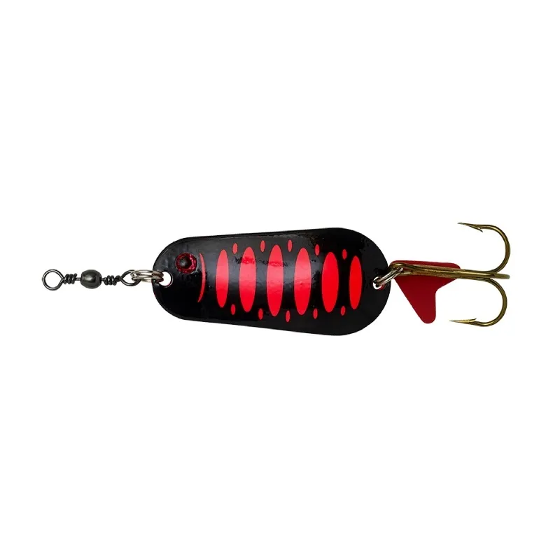 Effzett Trblietka Standard Spoon 5,5 cm 22g Fluo Red/Black UV